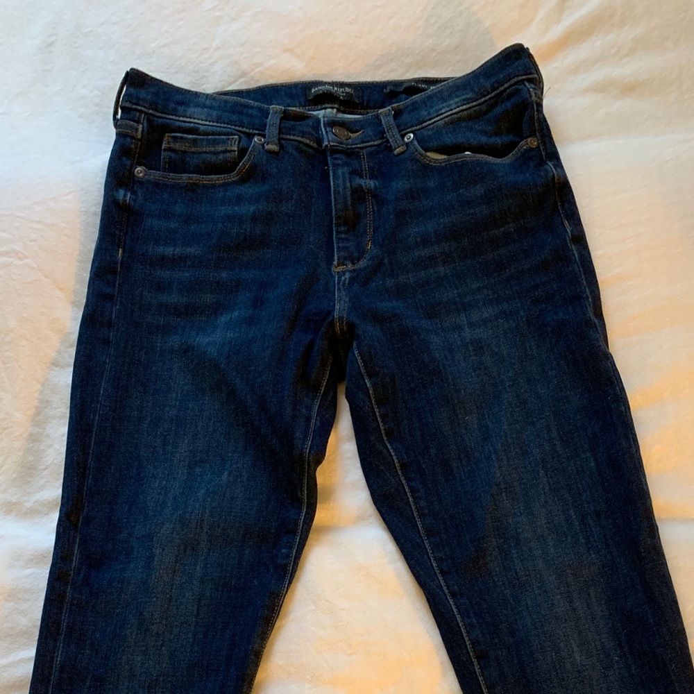 Banana Republic Premium Denim Skinny Jeans, 29